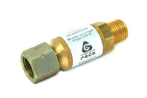 Gas schlauchbruchsicherung - schlauchbruchsicherung, 50