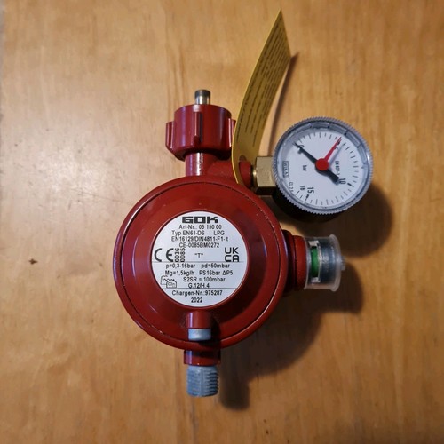 Gok niederdruckregler 50mbar - gok,
